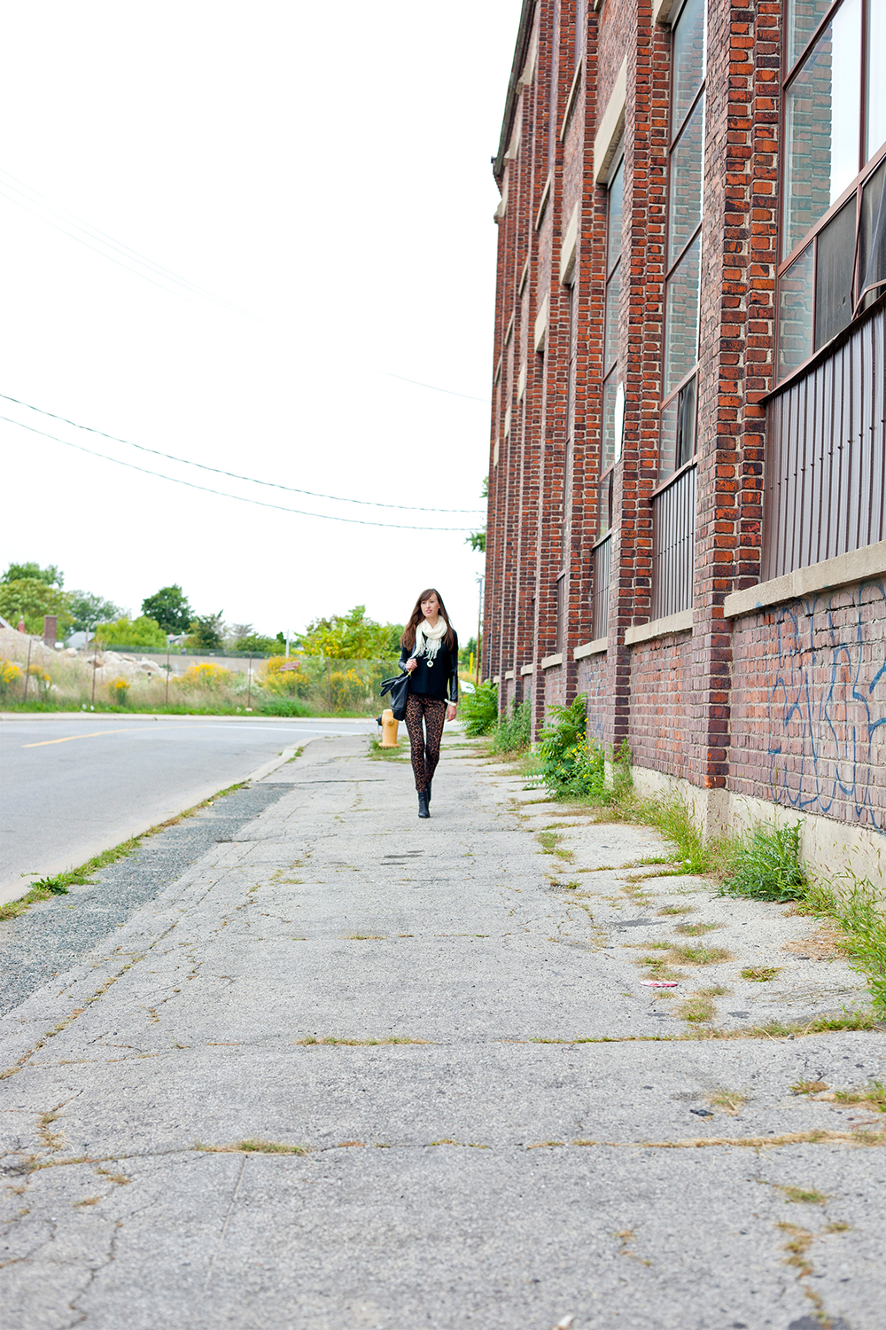 Style Bee in black and leopard print.