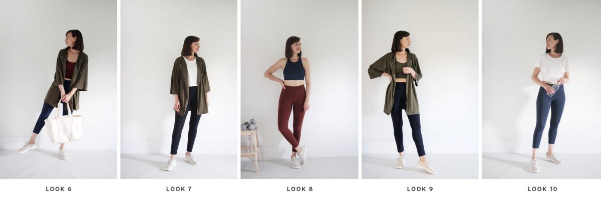Style Bee - Summer 10x10 - Activewear Edition - Looks 6-10