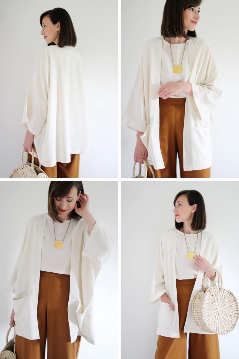 Style Bee - J+J Wide Leg Pant + Haori Jacket