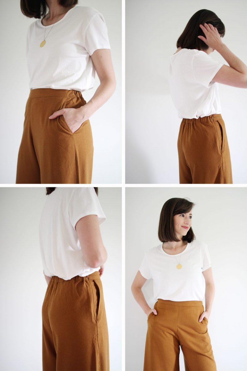 Style Bee - J+J Wide Leg Pant + Haori Jacket