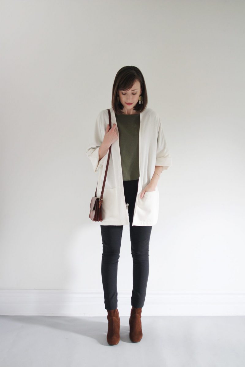 Style Bee - J+J Wide Leg Pant + Haori Jacket