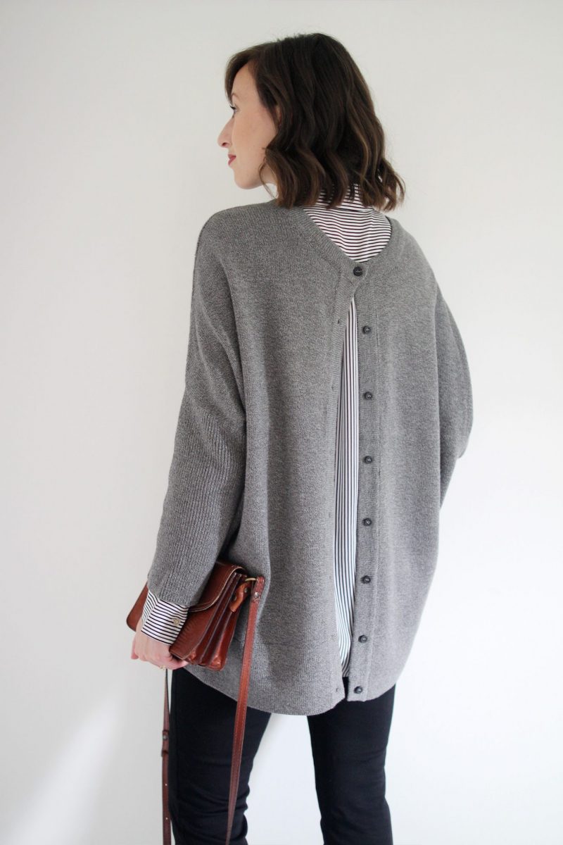 Style Bee - Revisiting the Oversize Grey Sweater