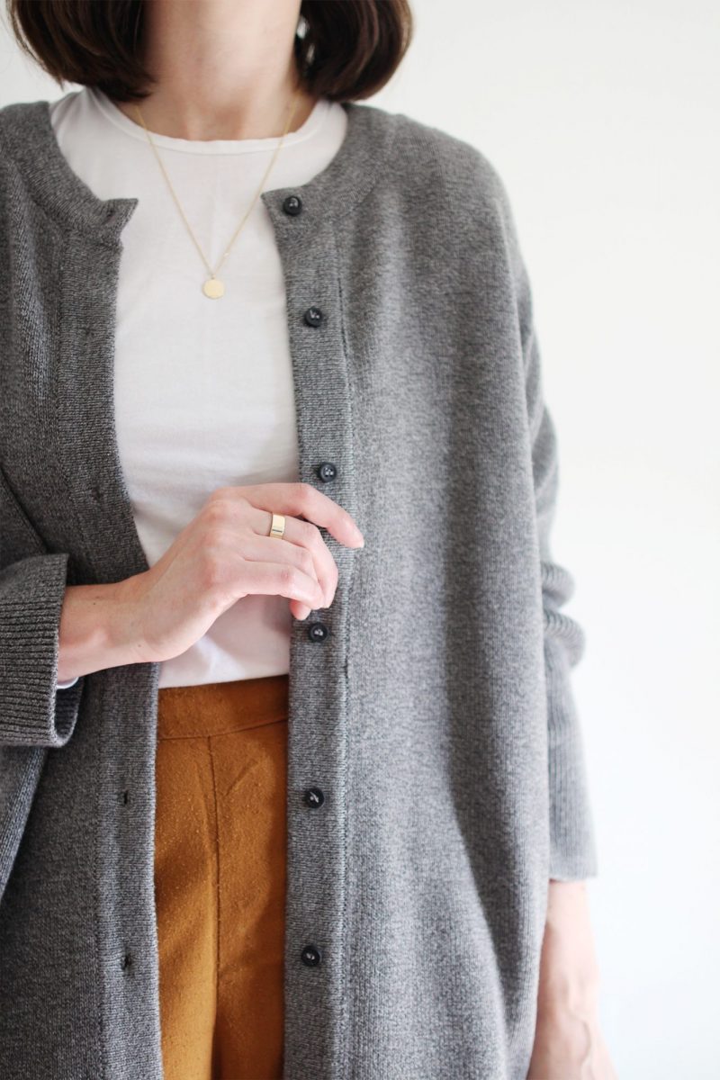 Style Bee - Revisiting the Oversize Grey Sweater