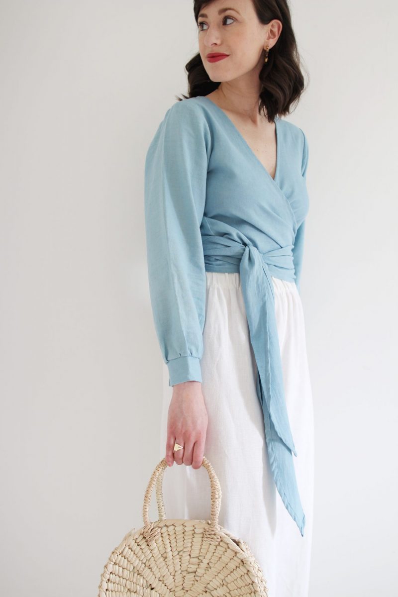 Style Bee - Item Spotlight: Thea Wrap Top By EMLEE