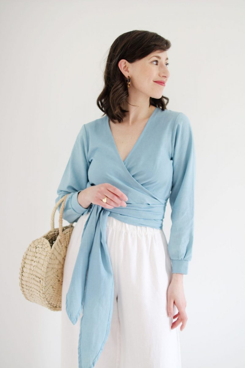 Style Bee - Item Spotlight: Thea Wrap Top By EMLEE
