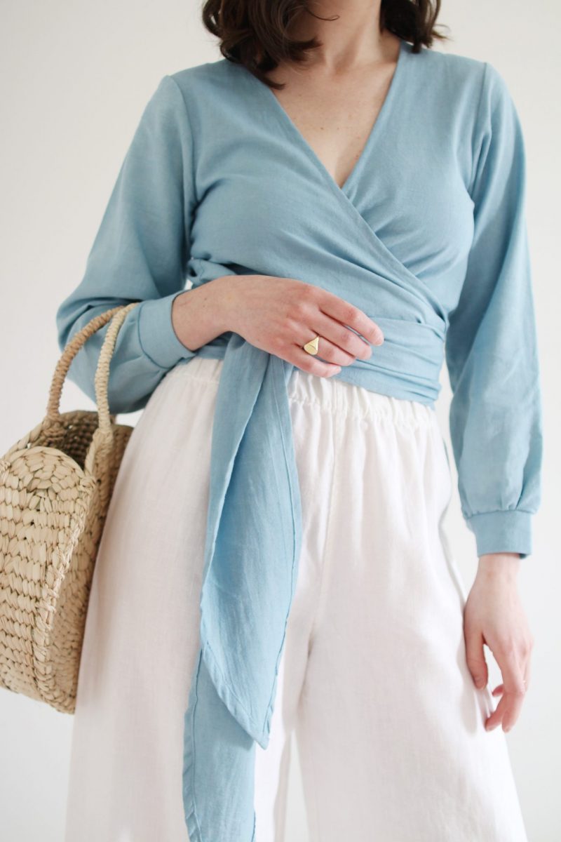 Style Bee - Item Spotlight: Thea Wrap Top By EMLEE
